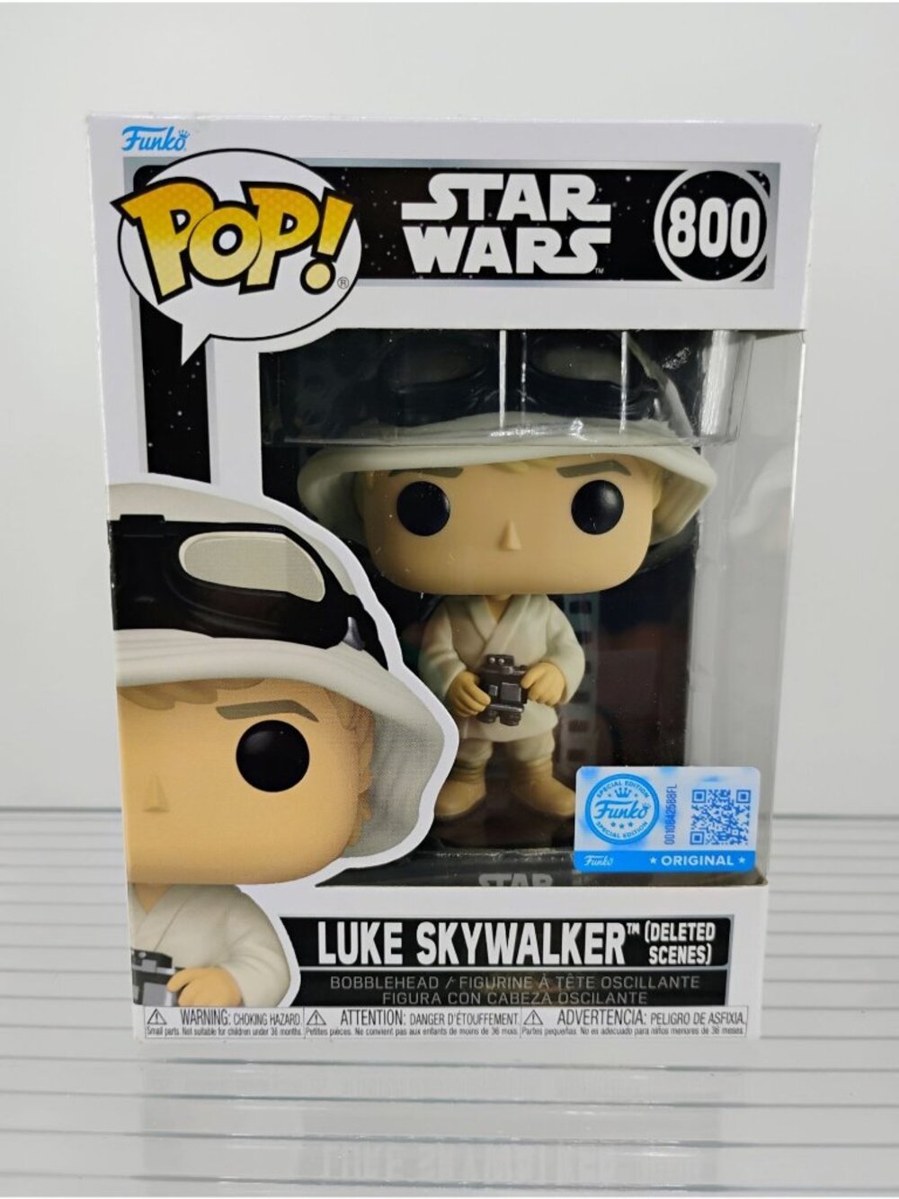 Funko Pop! Luke Skywalker (Deleted Scenes) Star Wars Bobblehead